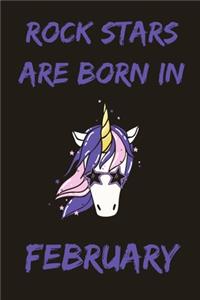 Rock Stars Are Born In February