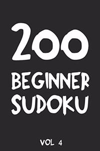 200 Beginner Sudoku Vol 4