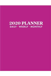 2020 Weekly Planner