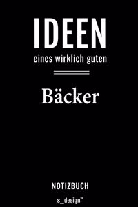 Notizbuch für Bäcker