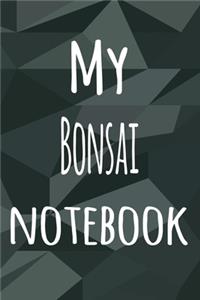 My Bonsai Notebook