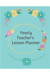 Yearly Teacher's Lesson Planner