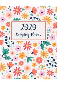 2020 Budgeting Planner: Monthly Budget Planner - Finance Organizer Planner - Bill Daily Weekly Monthly Journal Notebook - Expense Tracker - Money Management - For Personal 