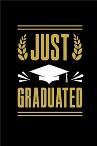 College Graduation Theme Blank Notebook