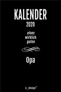 Kalender 2020 für Opas / Opa
