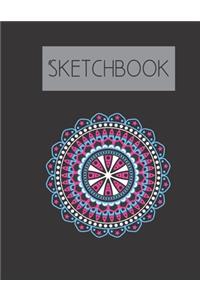 Colorful Mandala Sketchbook