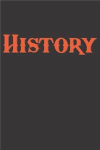 History
