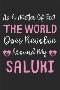 As A Matter Of Fact The World Does Revolve Around My Saluki