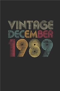 Vintage December 1989
