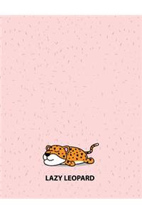 Lazy leopard