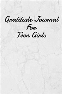 Gratitude Journal for Teen Girls