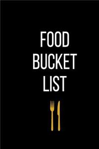 Food Bucket List