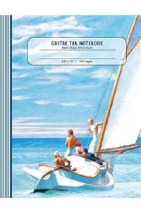 Guitar Tab Notebook - Blank Music Sheet Book