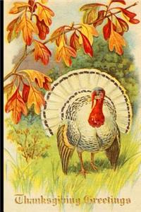 Vintage Thanksgiving Journal