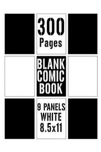 300 Pages Blank Comic Book