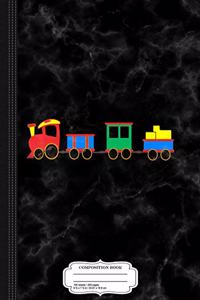 Cute Boy's Choo Choo Train Composition Notebook
