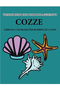Libri da colorare per bambini di 2 anni (Cozze)