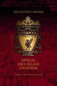 The Liverpool FC 2023 A3 Deluxe Calendar