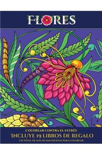 Colorear contra el estrés (Flores)