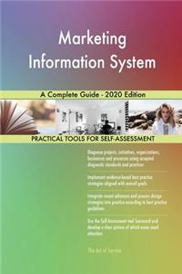 Marketing Information System A Complete Guide - 2020 Edition