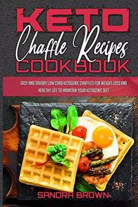 Keto Chaffle Recipes Cookbook