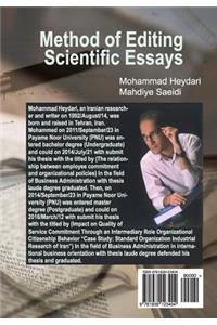 Method of Editing Scientific Essays
