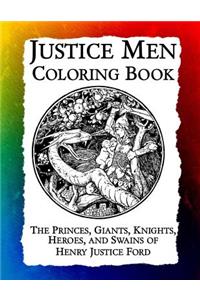 Justice Men Coloring Book