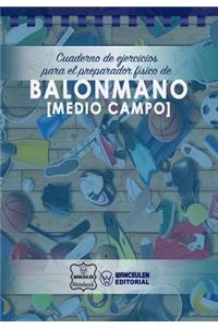 Cuaderno de Ejercicios para el Preparador Físico de Balonmano (Medio Campo)