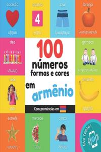 100 números, formas e cores em armênio