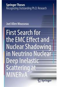 First Search for the EMC Effect and Nuclear Shadowing in Neutrino Nuclear Deep Inelastic Scattering at Minerva
