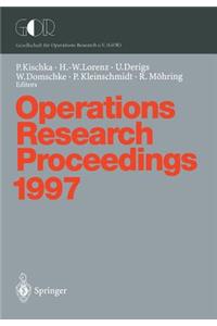 Operations Research Proceedings 1997