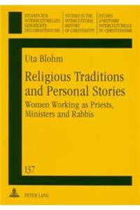 Religious Traditions and Personal Stories