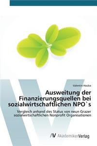 Ausweitung der Finanzierungsquellen bei sozialwirtschaftlichen NPO`s