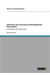 Definition und Training der phonologischen Bewusstheit