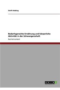 Bedarfsgerechte Ernährung und körperliche Aktivität in der Schwangerschaft