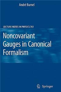 Noncovariant Gauges in Canonical Formalism