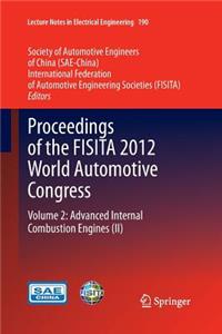 Proceedings of the Fisita 2012 World Automotive Congress