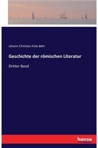 Geschichte der römischen Literatur