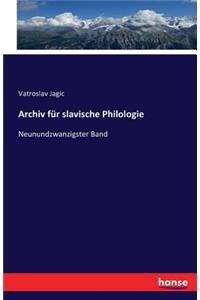 Archiv für slavische Philologie