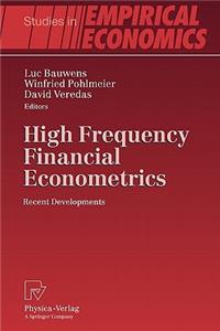 High Frequency Financial Econometrics