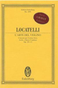 L'Arte del Violino Op. 3, Nos. 9-12: Concertos for Violin Study Score