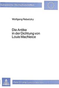 Die Antike in der Dichtung von Louis Macneice