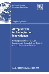 Akzeptanz Von Technologischen Innovationen