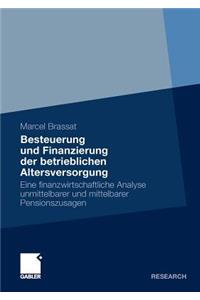 Besteuerung und Finanzierung der betrieblichen Altersversorgung