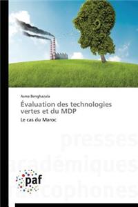 Évaluation Des Technologies Vertes Et Du Mdp