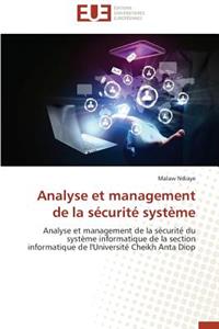 Analyse Et Management de la Sécurité Système