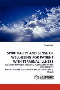 Spirituality and Sense of Well-Being for Patient with Terminal Illness