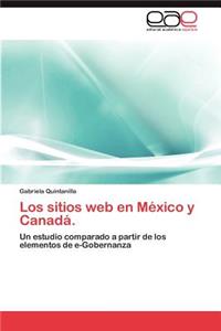 Sitios Web En Mexico y Canada.