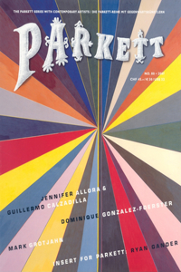 Parkett No. 80 Dominique Gozalez-Foerster, Mark Grotjahn, and Allora & Calzadilla