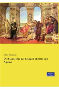 Staatslehre des heiligen Thomas von Aquino